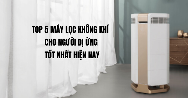 Máy lọc không khí cho người dị ứng