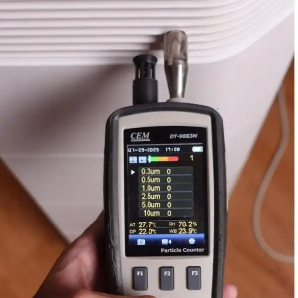 Lọc bụi siêu mịn PM0.3 – Không khí đầu ra đạt độ sạch cao