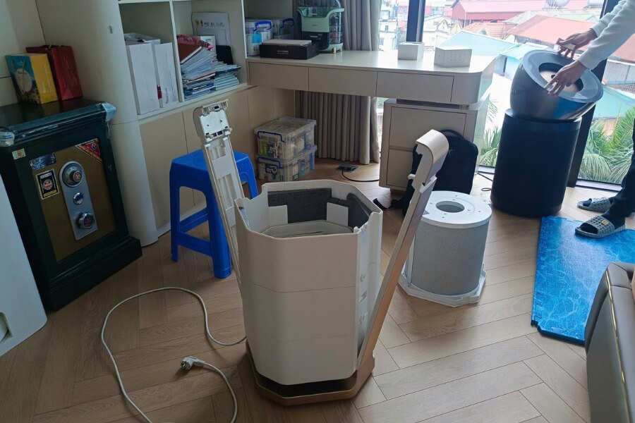 Xử lý máy lọc không khí không lên nguồn