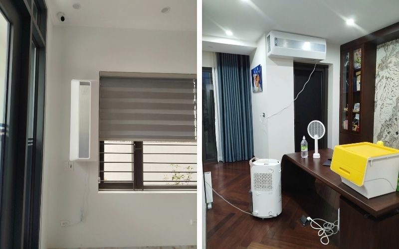 máy lọc không khí kết hợp cấp khí tươi AirProce AC-500