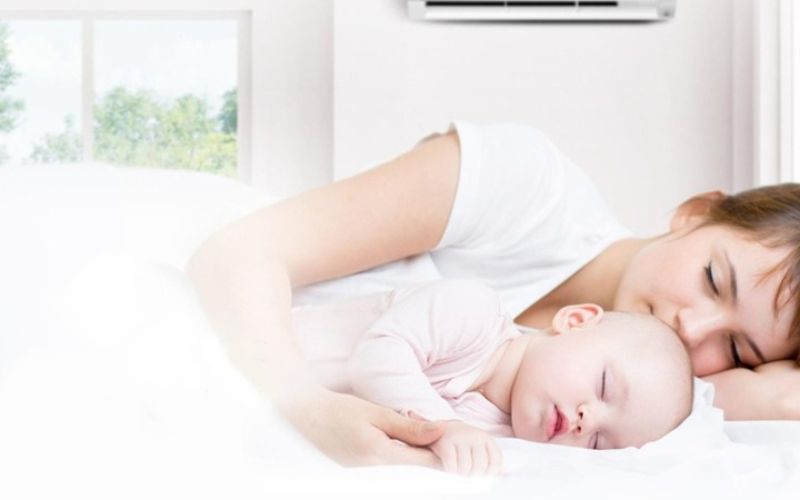 Độ ẩm trong phòng điều hoà cho trẻ sơ sinh bao nhiêu là tốt nhất?