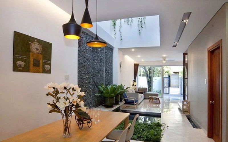 Giếng trời giữa nhà