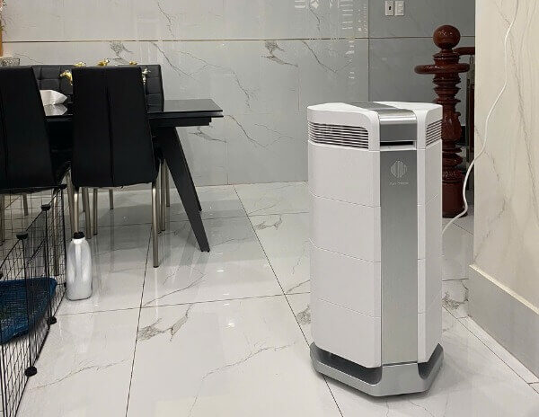 7 tiêu chí chọn khẩu trang chống bụi mịn đạt chuẩn cho trẻ nhỏ 6 Máy lọc không khí vận hành êm ái không ô nhiễm ngược