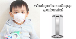 Khẩu trang chống bụi mịn cho bé