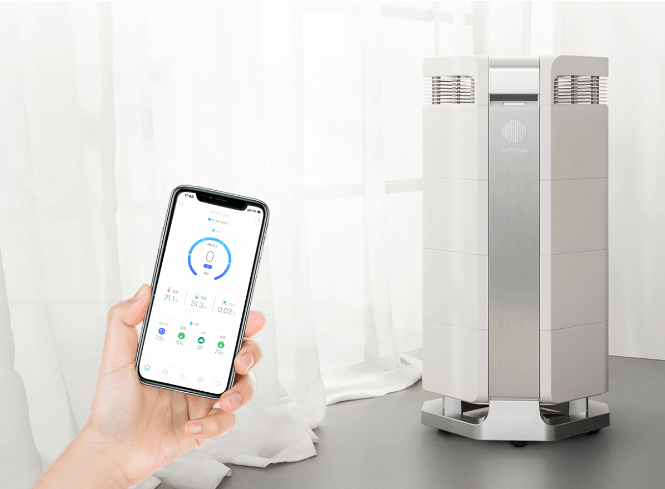 AI-600 là giải pháp máy lọc không khí cho phòng ngủ 15m2