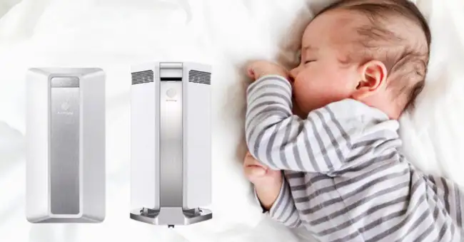 Gia đình có trẻ nhỏ nên ưu tiên máy lọc không khí ít ồn