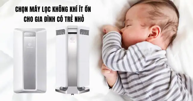 Máy lọc không khí ít ồn