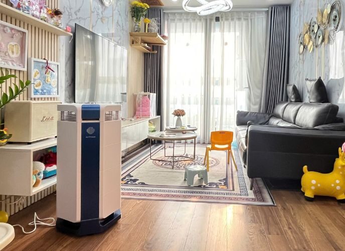 Máy lọc không khí tuần hoàn và tạo ẩm AI 660