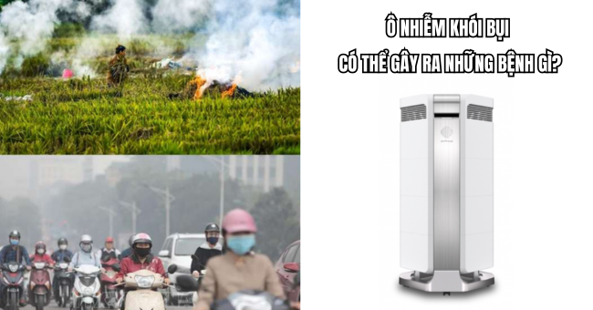 Ô nhiễm khói bụi có thể gây ra những bệnh gì?