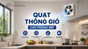 quạt thông gió bếp