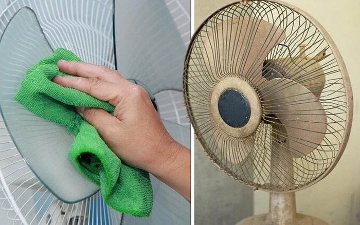 Nên vệ sinh cánh quạt định kỳ 1–2 tuần/lần