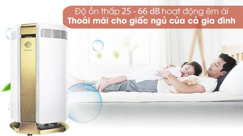 Độ ồn thấp, phù hợp sử dụng ban đêm