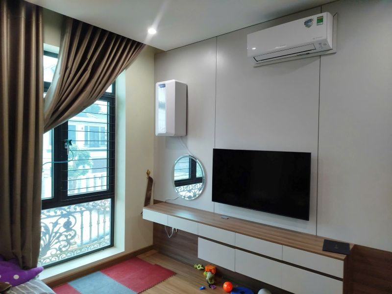 Máy lọc không khí cho phòng khách 30m2 đáng mua hàng đầu hiện nay 8 Tích hợp cấp khí tươi giúp phòng khách thông thoáng hơn