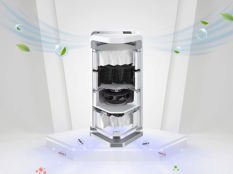 Máy lọc không khí ozone có hại không? Ưu điểm khác biệt giúp AirProce được nhiều gia đình lựa chọn 6 Tập trung vào công nghệ lọc cơ học đa tầng