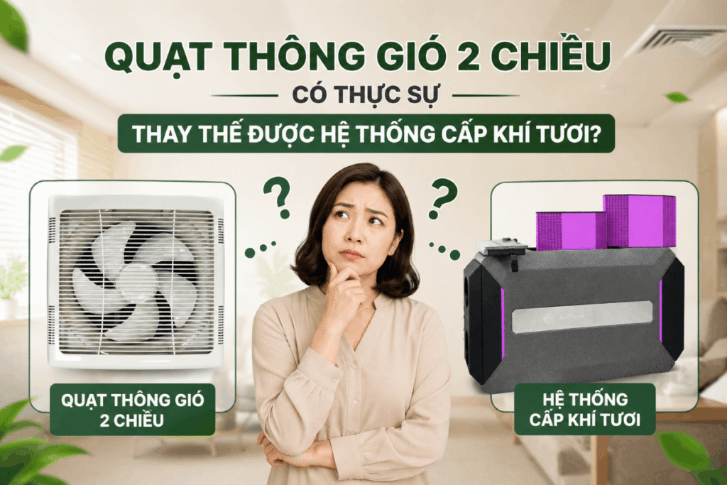 quạt thông gió 2 chiều